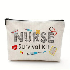 Nurse Makeup Bag Gift Emergency Room Nurse Zipper Bag ICU NurseGift Nurse Appreciation Cosmetic Bag Nurse Graduation Gift