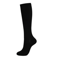 Unisex Socks Compression Stockings Pressure Varicose Vein Stocking Knee High Leg Support Stretch Pressure Circulation Cool Socks