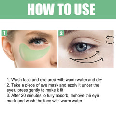 60 Pieces of Aloe Vera Collagen Eye Mask To Reduce Dark Circles and Eye Bags Moisturizing Eye Patch Eye Skin Care Products