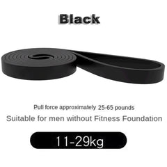 Exercise Elastic Resistance Bands Rubber Band Workout Loop Strength Pilates Fitness Equipment Training Expander Auxiliary Band