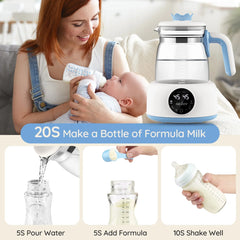 Sejoy Electric Kettle Temperature Control Instant Dispense Baby Warm Water Electric Tea Coffee Kettle