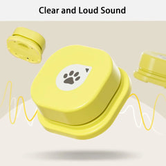 Mewoofun Dog Buttons for Communication with Anti-Slip Mat Pet Buttons Voice Recording Clicker with training Manual for Cats Dogs