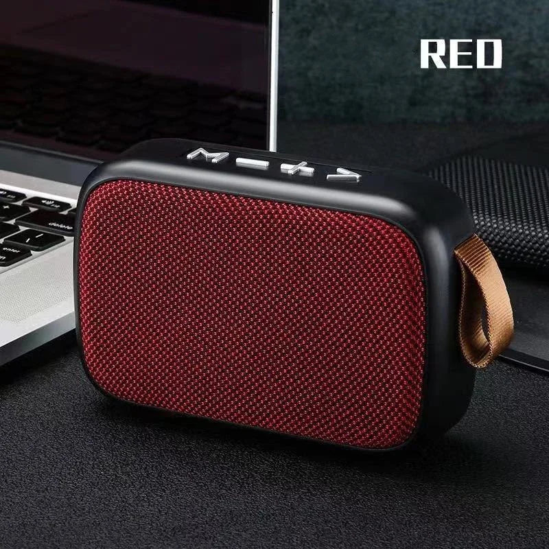 VIKEFON Fabric Speaker Bluetooth Wireless Connection Portable Outdoor Sports Audio Stereo Support Tf Card Mobile Phone Universal