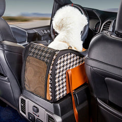 Pet car bag portable pet home multi-function armrest box dog shoulder bag center console