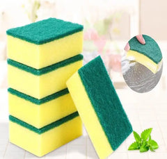 Plastic 2-in-1 Sponge Box With Soap Dispenser Double Layer Kitchen soap dispenser sponge Scrubber Holder Case  WJ608