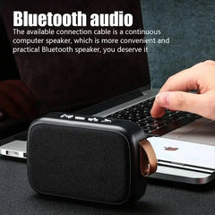 VIKEFON Fabric Speaker Bluetooth Wireless Connection Portable Outdoor Sports Audio Stereo Support Tf Card Mobile Phone Universal