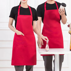 Personalized Women's Kitchen Apron for Woman Men Chef Work Apron for Grill Restaurant Bar Cafes Beauty Nails Studios Logo Design