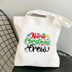 Women Shopper Bag Nursing Essentials Printed Harajuku Large Capacity Shopping Handbags Canvas Shopper Girl Tote Shoulder Bags