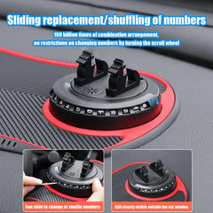 Anti Slip Mat For Car Dashboard Dashboard Mat Phone Stand Multifunctional Cell Phone Holder Sticky Pad Temporary Parking Sign