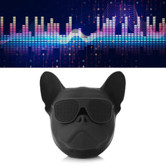 Portable Bluetooth Speaker Dog Shaped Stereo Subwoofer USB Wireless Loudspeaker With Radio Function