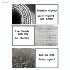 Kitchen Mat Absorbent Printed Kitchen Rugs Non-slip Area Mat Hallway Long Carpets for Living Room Bedroom Entrance Doormat Bath