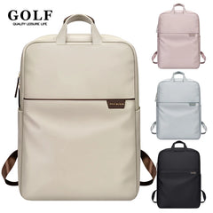 GOLF Laptop Backpack Slim Women Business Travel Backpack Nylon Waterproof Elegant Ladies Back Pack Bags 13 15 6 17 Inch Notebook