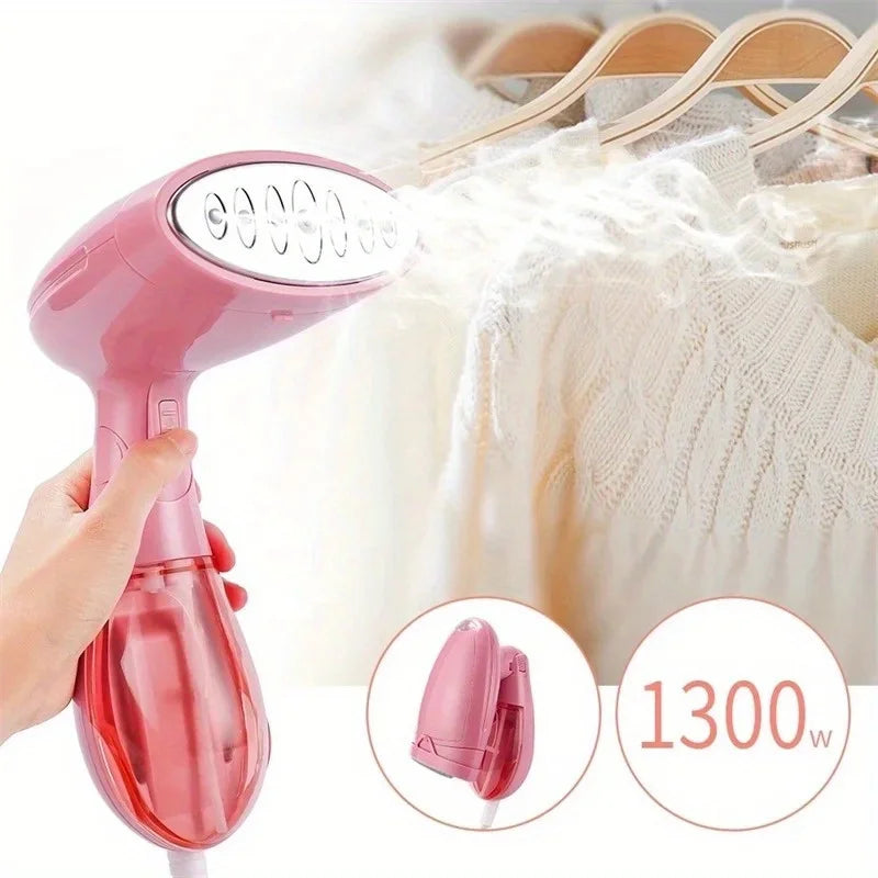 Portable 1300W Home Fabric Foldable Mini Iron Portable Handheld Garment Steamer Handheld Machine for Travel High Quality YT03