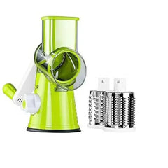 3-in-1 Manual Rotation Vegetable Fruit Slicer Round Cutter Potato Grater Spiralizer Vegetable Chopper Kitchen  Tools