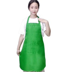 Custom Design Brand Logo Black Unisex Waiter Cooking Restaurant Pocket Printing Adjustable Hanging Neck Men Aprons for Woman